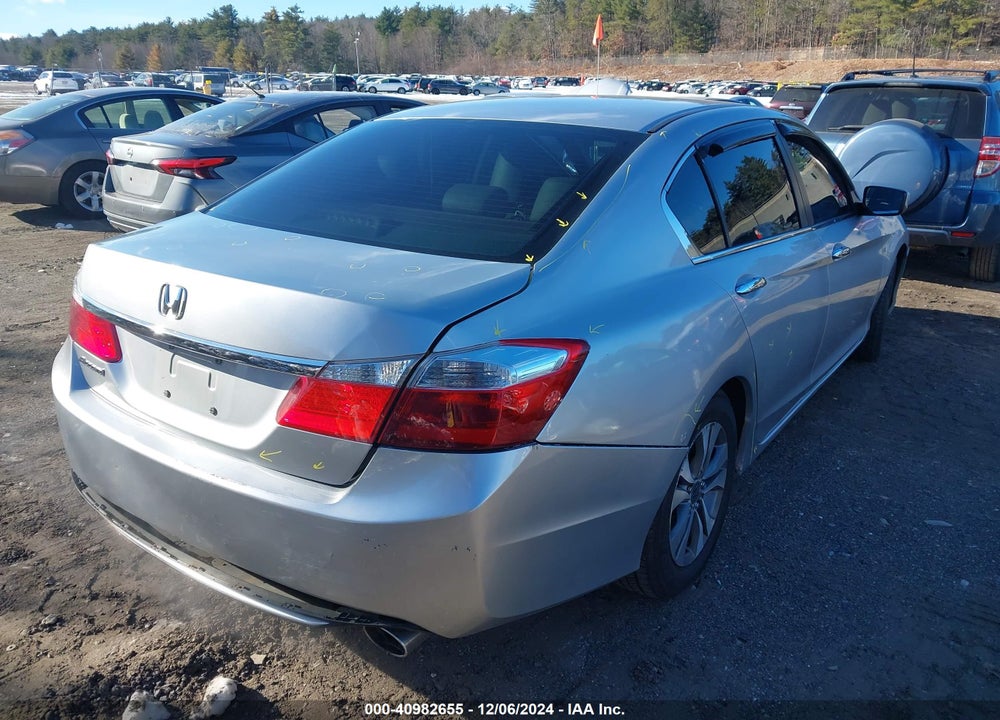 2013 HONDA ACCORD LX VIN: 1HGCR2F30DA124786