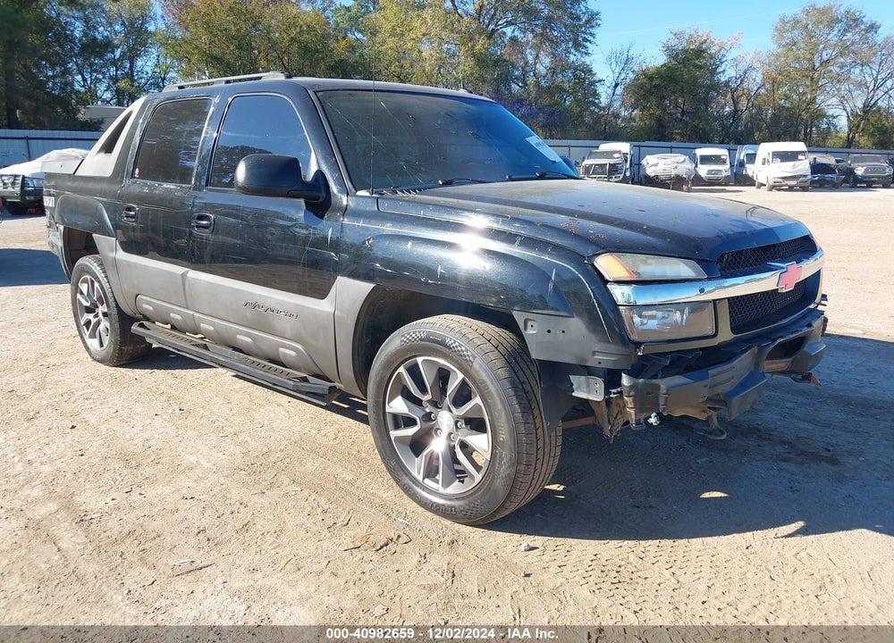 2004 CHEVROLET AVALANCHE 1500 VIN: 3GNEK12T94G312405