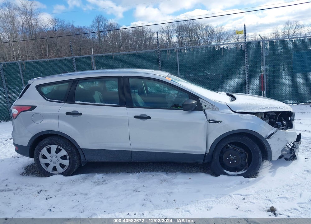 2017 FORD ESCAPE S VIN: 1FMCU0F70HUA37166
