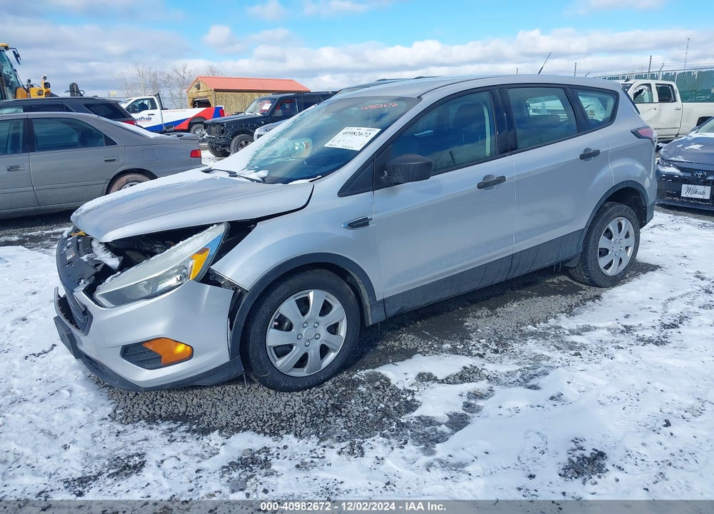 2017 FORD ESCAPE S VIN: 1FMCU0F70HUA37166