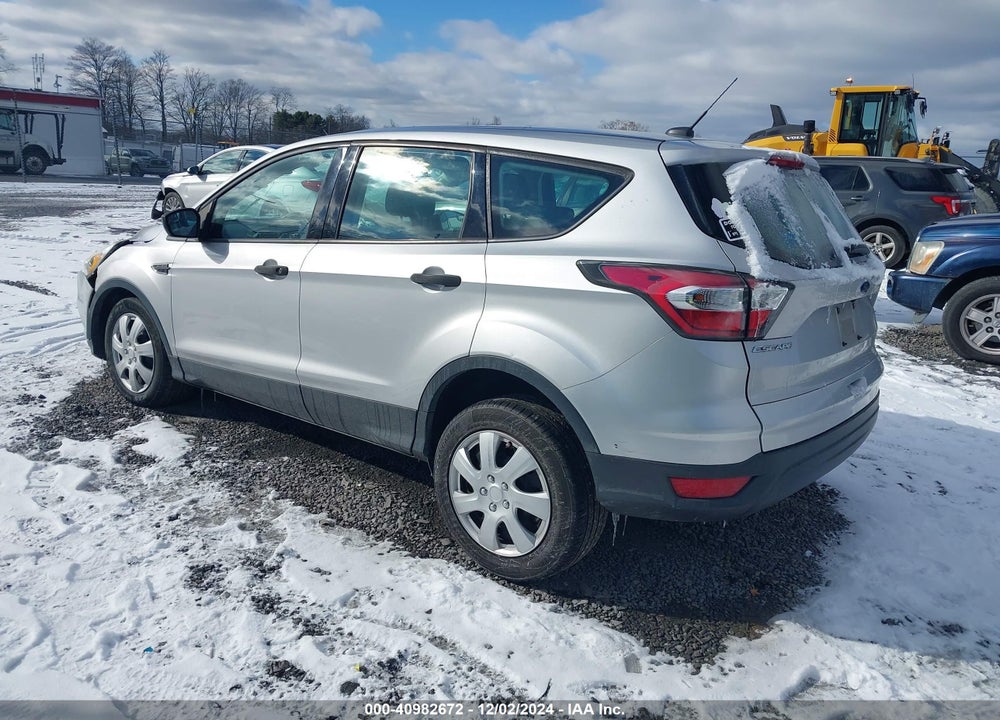2017 FORD ESCAPE S VIN: 1FMCU0F70HUA37166
