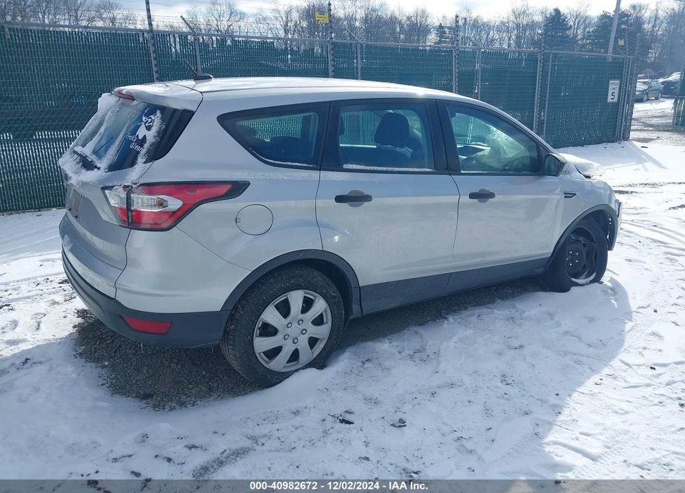 2017 FORD ESCAPE S VIN: 1FMCU0F70HUA37166