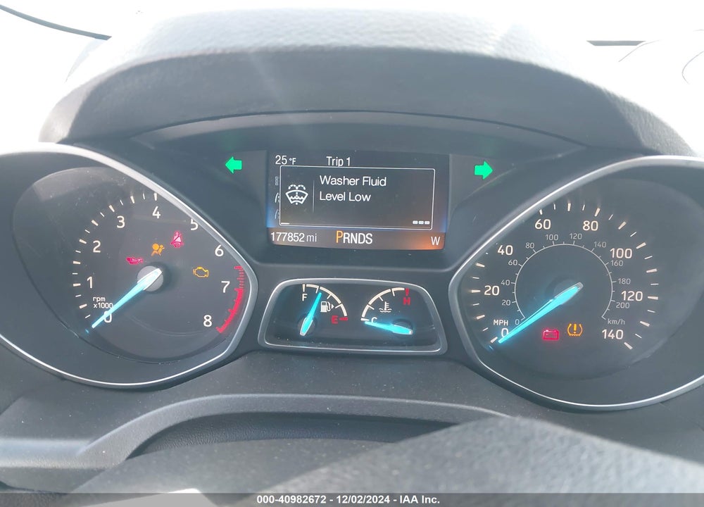 2017 FORD ESCAPE S VIN: 1FMCU0F70HUA37166