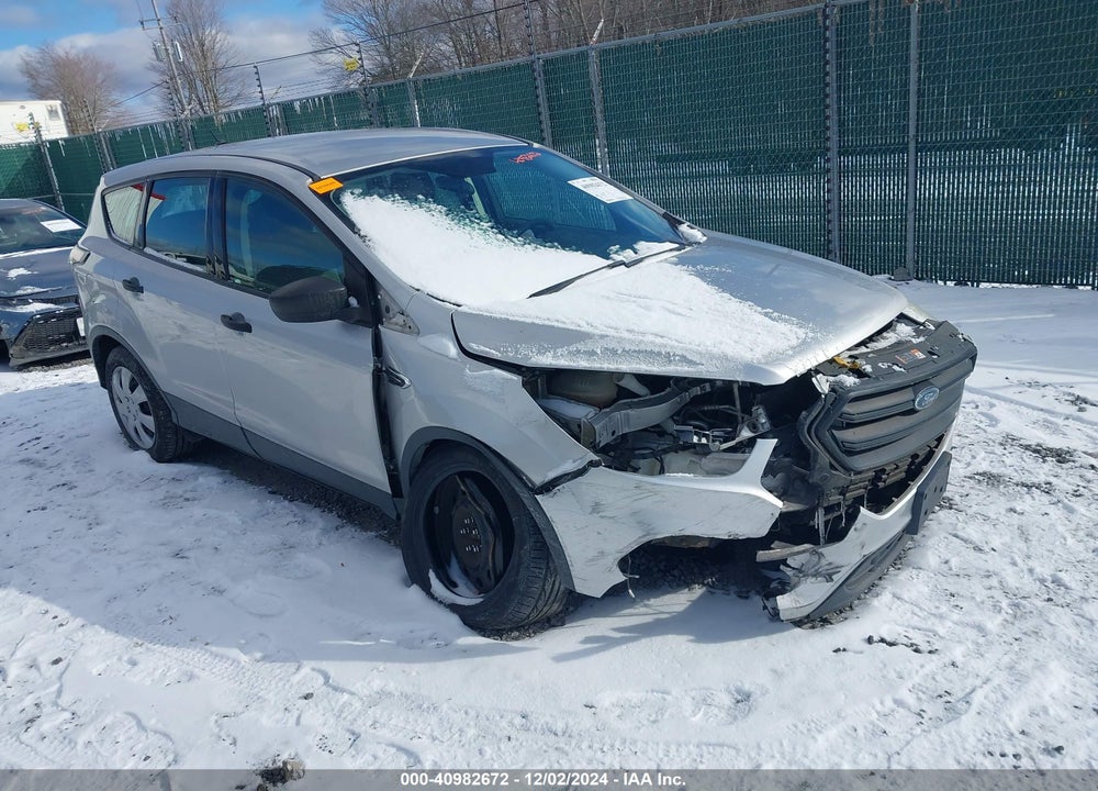 2017 FORD ESCAPE S VIN: 1FMCU0F70HUA37166
