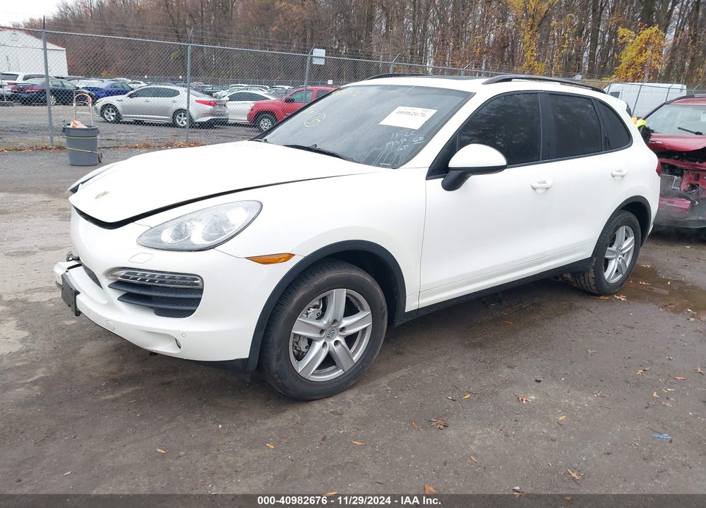 2011 PORSCHE CAYENNE S VIN: WP1AB2A2XBLA54061
