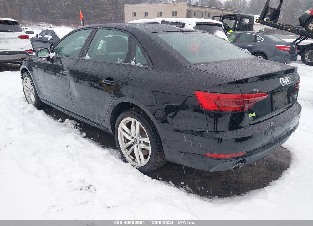 2017 AUDI A4 2.0T SEASON OF  PREMIUM VIN: WAUDNAF4XHN049527