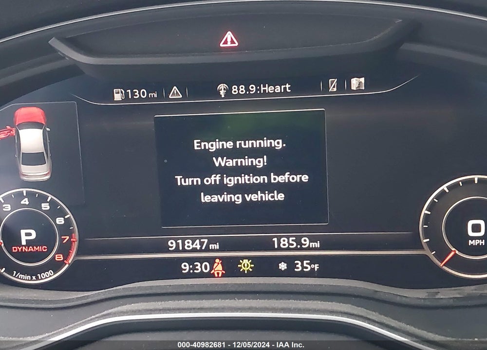 2017 AUDI A4 2.0T SEASON OF  PREMIUM VIN: WAUDNAF4XHN049527