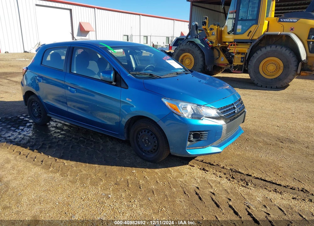2021 MITSUBISHI MIRAGE CARBONITE EDITION/ES/LE VIN: ML32AUHJ8MH014233