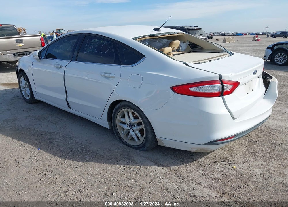 2013 FORD FUSION SE VIN: 3FA6P0H72DR201160