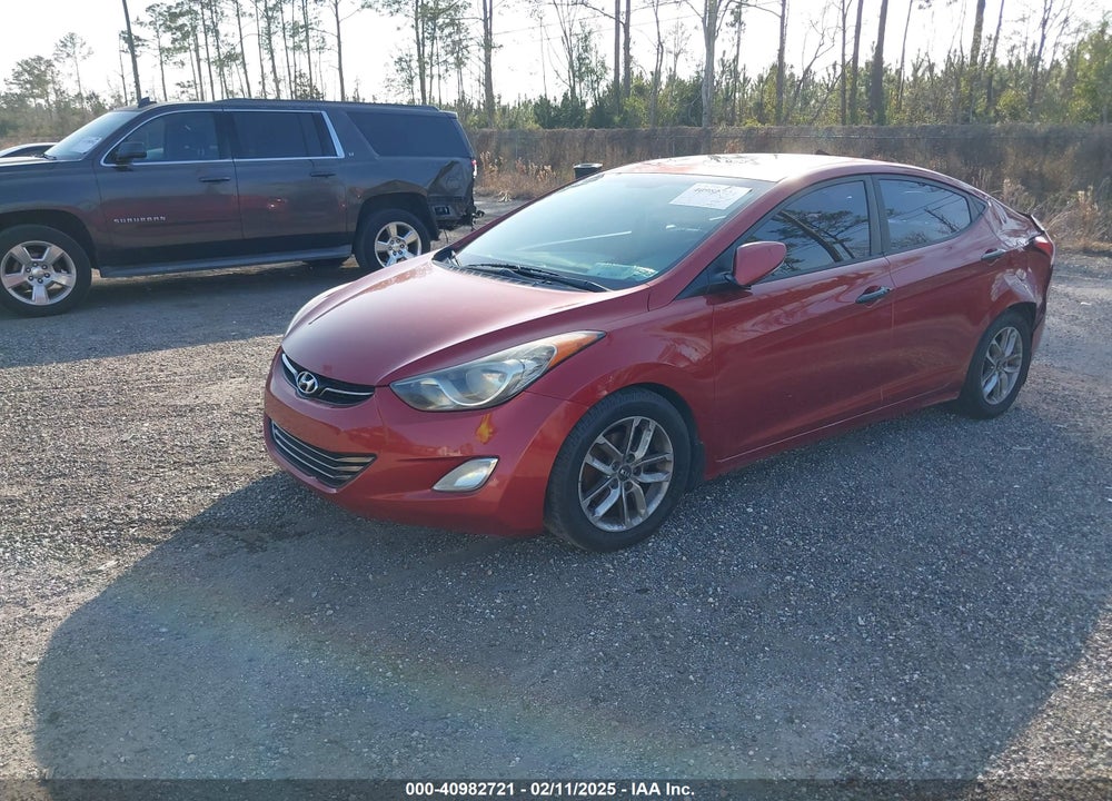 2012 HYUNDAI ELANTRA LIMITED (ULSAN PLANT) VIN: KMHDH4AE0CU192511