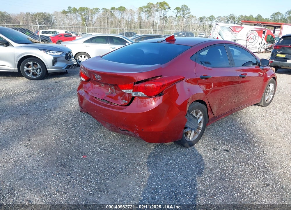 2012 HYUNDAI ELANTRA LIMITED (ULSAN PLANT) VIN: KMHDH4AE0CU192511
