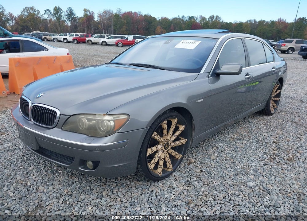 2007 BMW 750LI VIN: WBAHN83527DT72532