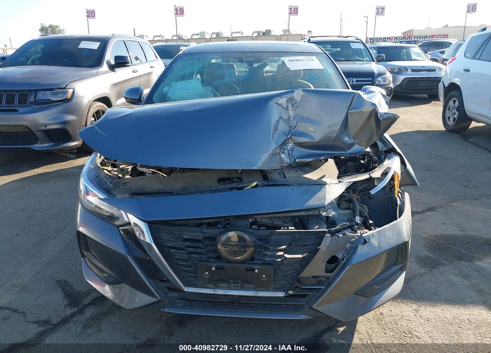 2022 NISSAN SENTRA VIN: 3N1AB8CV5NY305580