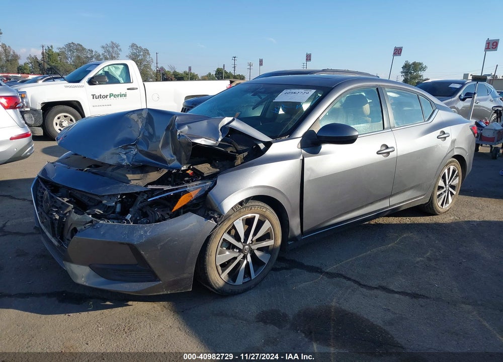2022 NISSAN SENTRA VIN: 3N1AB8CV5NY305580
