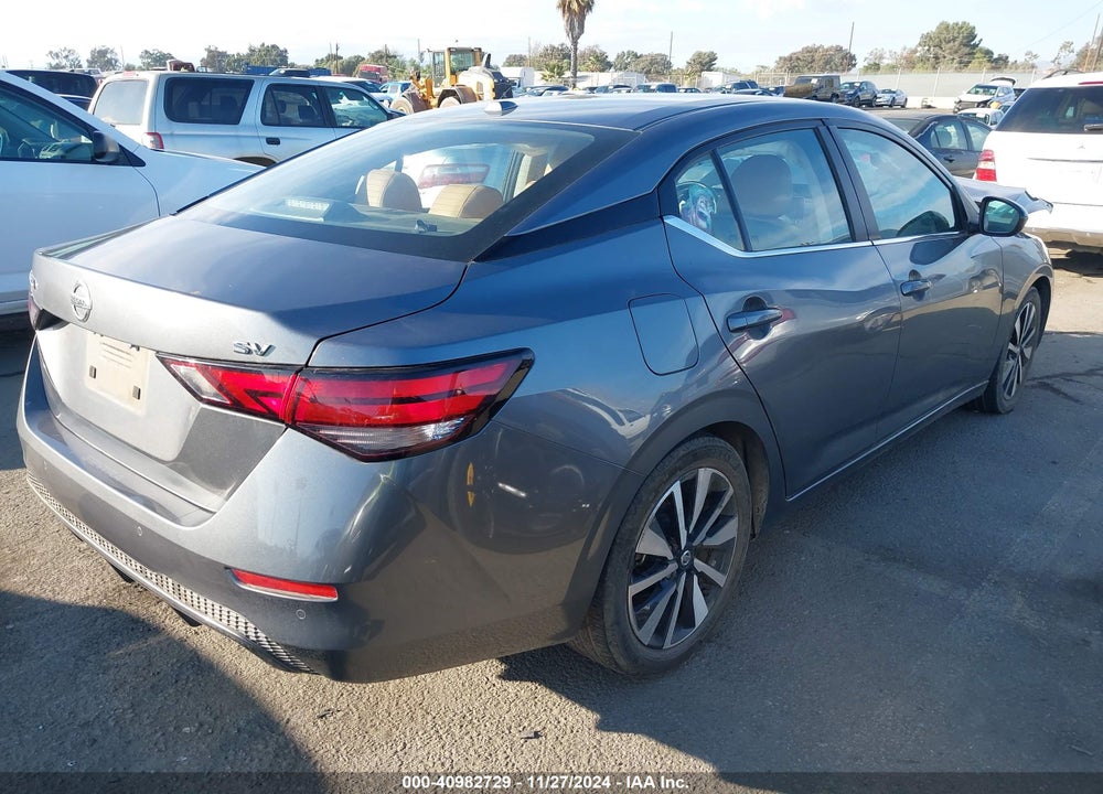 2022 NISSAN SENTRA VIN: 3N1AB8CV5NY305580
