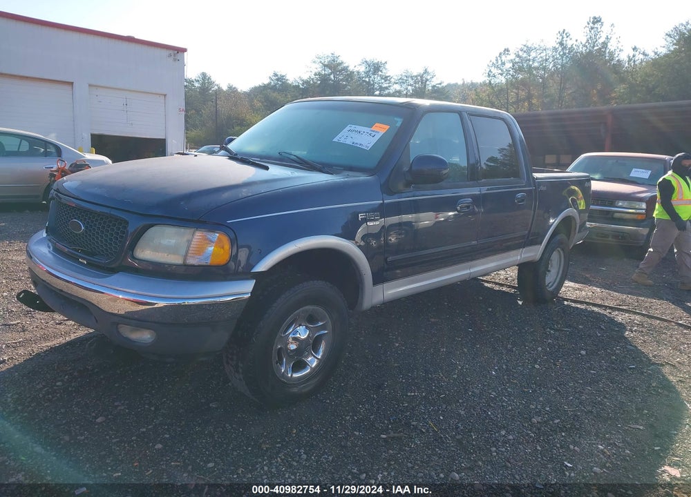 2002 FORD F-150 LARIAT/XLT VIN: 1FTRW08L42KA57376