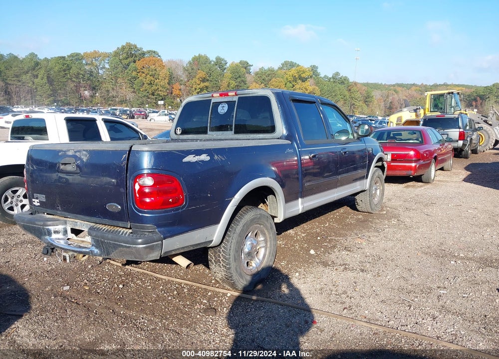 2002 FORD F-150 LARIAT/XLT VIN: 1FTRW08L42KA57376