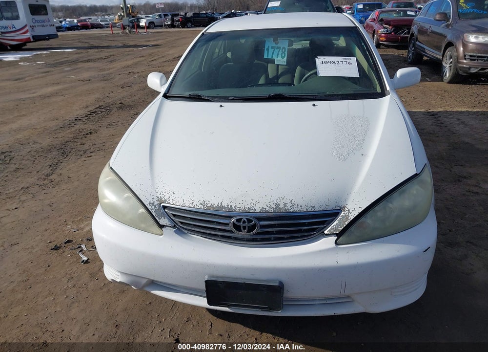 2005 TOYOTA CAMRY LE VIN: 4T1BE32K55U584871