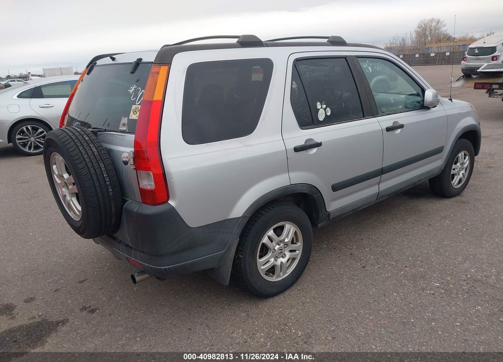 2004 HONDA CR-V EX VIN: SHSRD788X4U202133