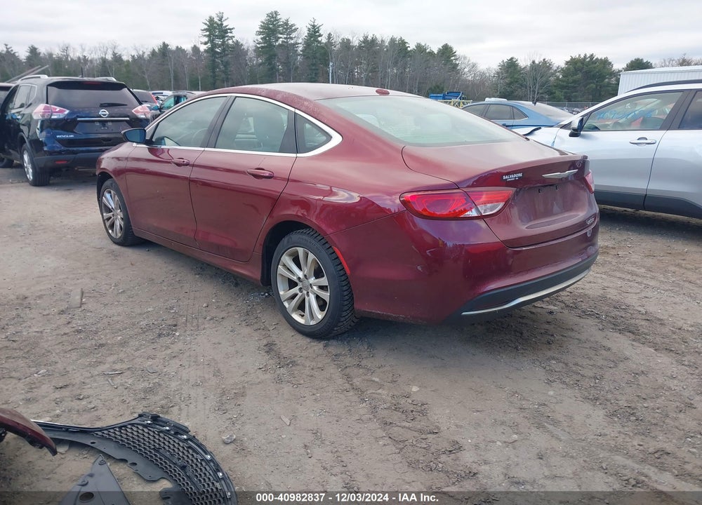 2015 CHRYSLER 200 LIMITED VIN: 1C3CCCAB8FN740305