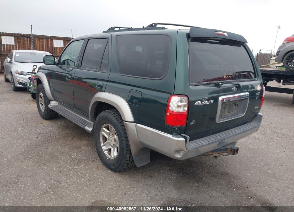 2002 TOYOTA 4RUNNER SR5 V6 VIN: JT3GN86RX20232049