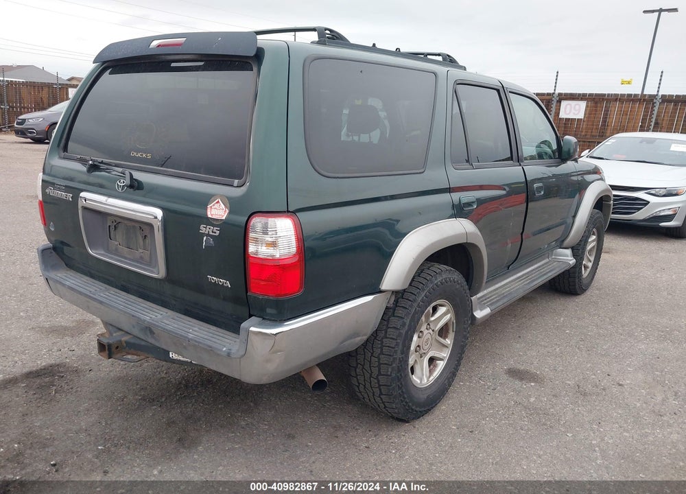 2002 TOYOTA 4RUNNER SR5 V6 VIN: JT3GN86RX20232049