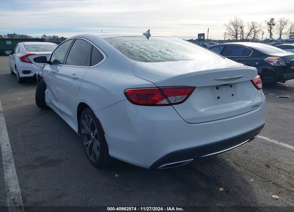 2016 CHRYSLER 200 C VIN: 1C3CCCCG6GN125729