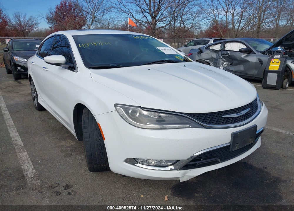 2016 CHRYSLER 200 C VIN: 1C3CCCCG6GN125729