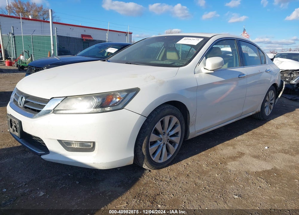2013 HONDA ACCORD EX-L VIN: 1HGCR2F86DA009766