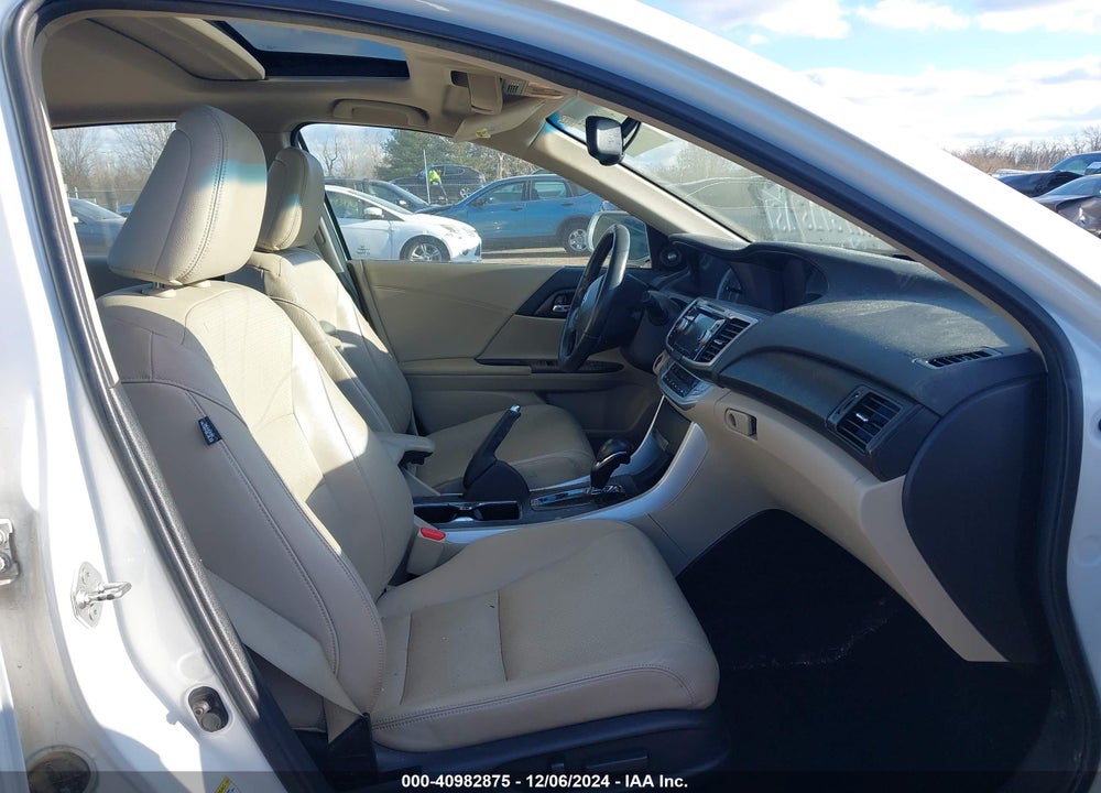 2013 HONDA ACCORD EX-L VIN: 1HGCR2F86DA009766