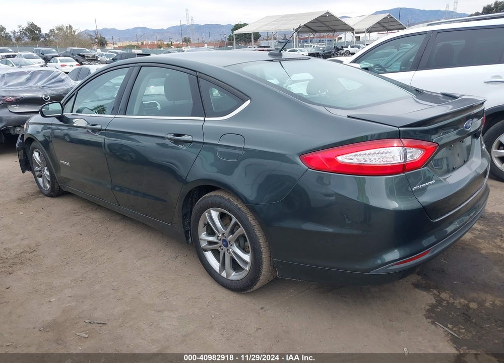 2015 FORD FUSION HYBRID SE VIN: 3FA6P0LU5FR214095