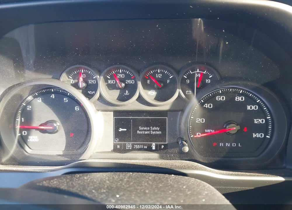 2021 CHEVROLET SILVERADO 1500 4WD SHORT BED CUSTOM VIN: 1GCPYBEH4MZ116191