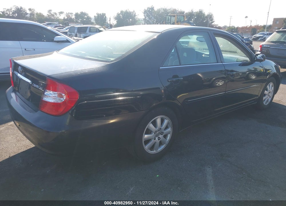 2004 TOYOTA CAMRY XLE VIN: 4T1BE32K54U296816