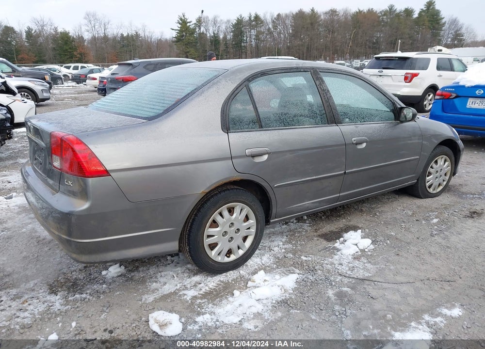 2005 HONDA CIVIC LX VIN: 2HGES16565H602866