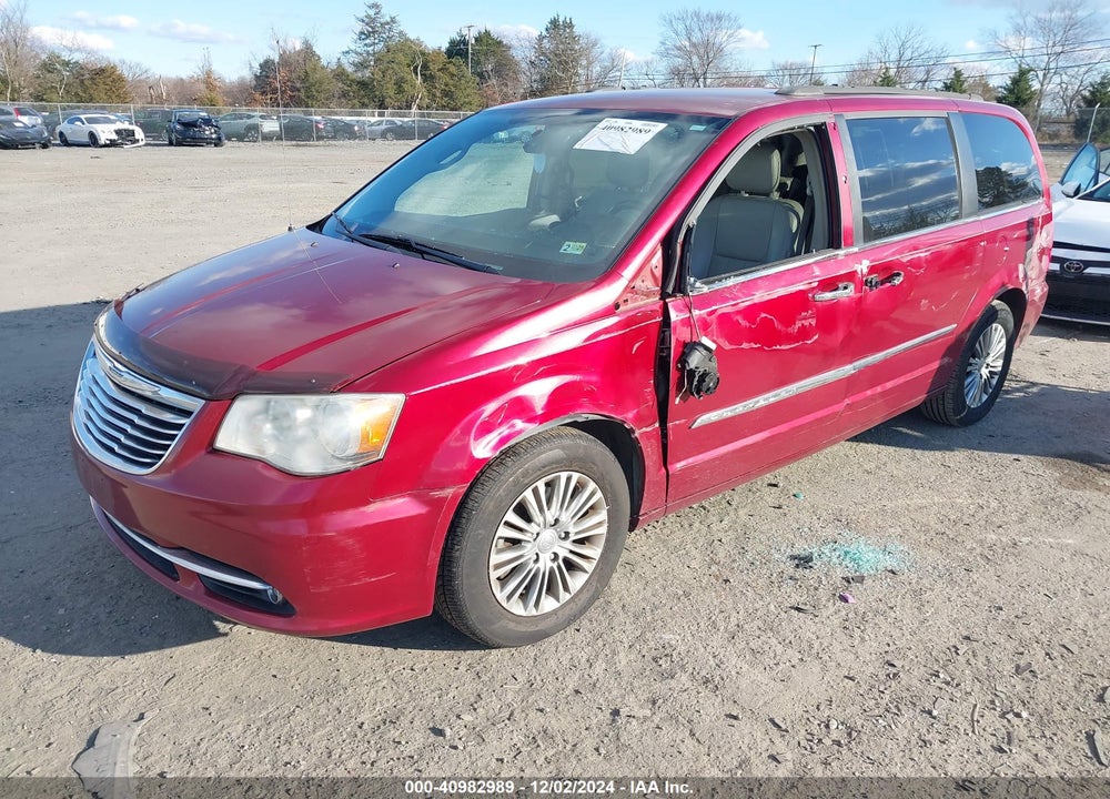 2013 CHRYSLER TOWN & COUNTRY TOURING-L VIN: 2C4RC1CG6DR531390