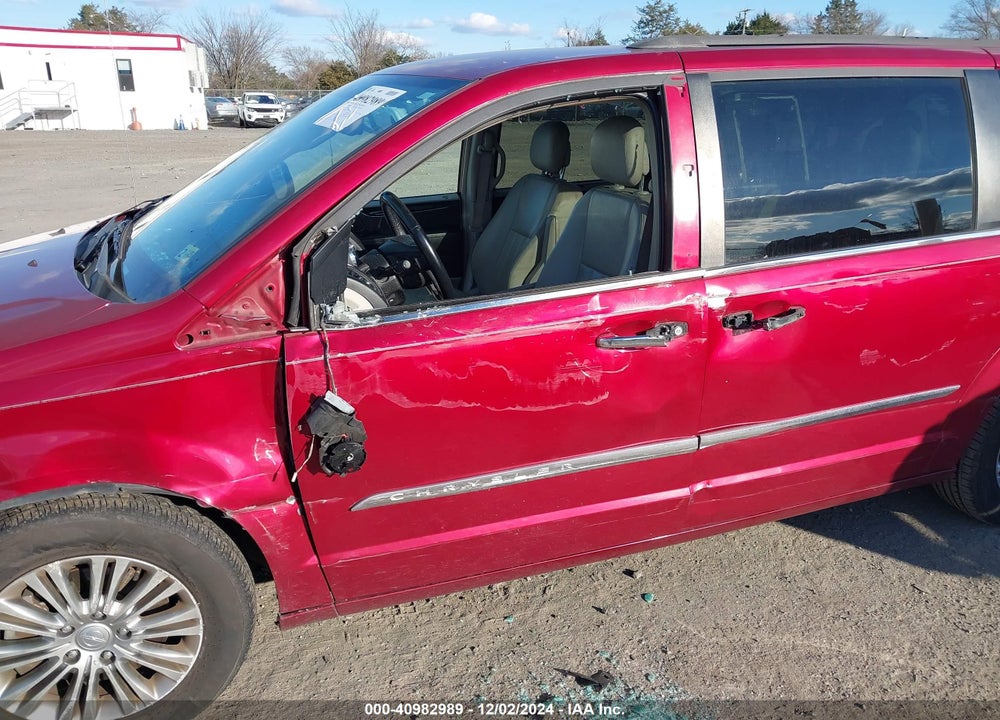 2013 CHRYSLER TOWN & COUNTRY TOURING-L VIN: 2C4RC1CG6DR531390