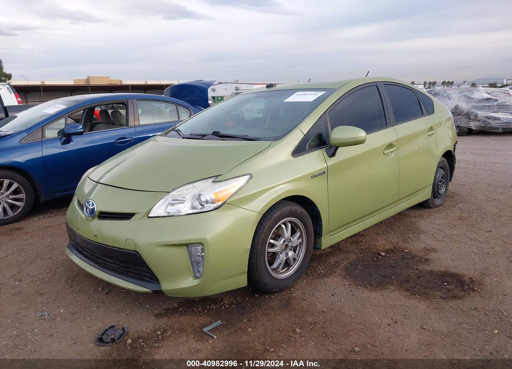 2013 TOYOTA PRIUS THREE VIN: JTDKN3DU6D1631666