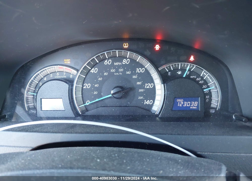 2012 TOYOTA CAMRY VIN: 4T1BF1FK6CU197447