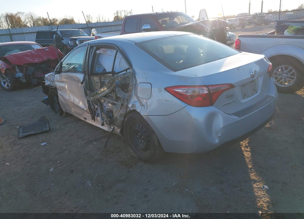 2018 TOYOTA COROLLA LE VIN: 5YFBURHE9JP799348