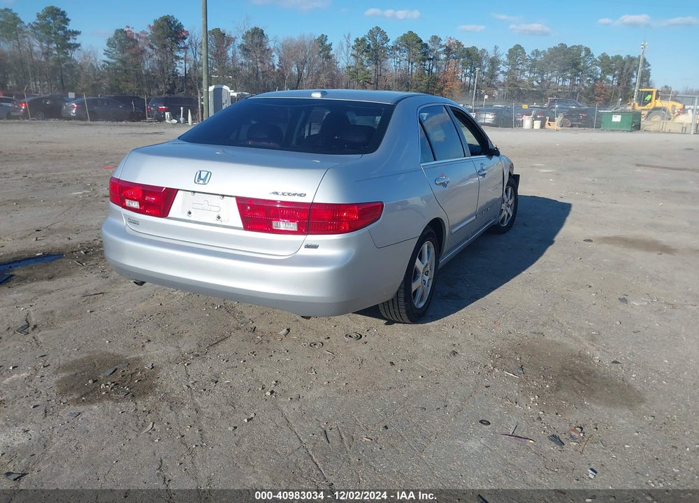 2005 HONDA ACCORD 3.0 EX VIN: 1HGCM66895A062386