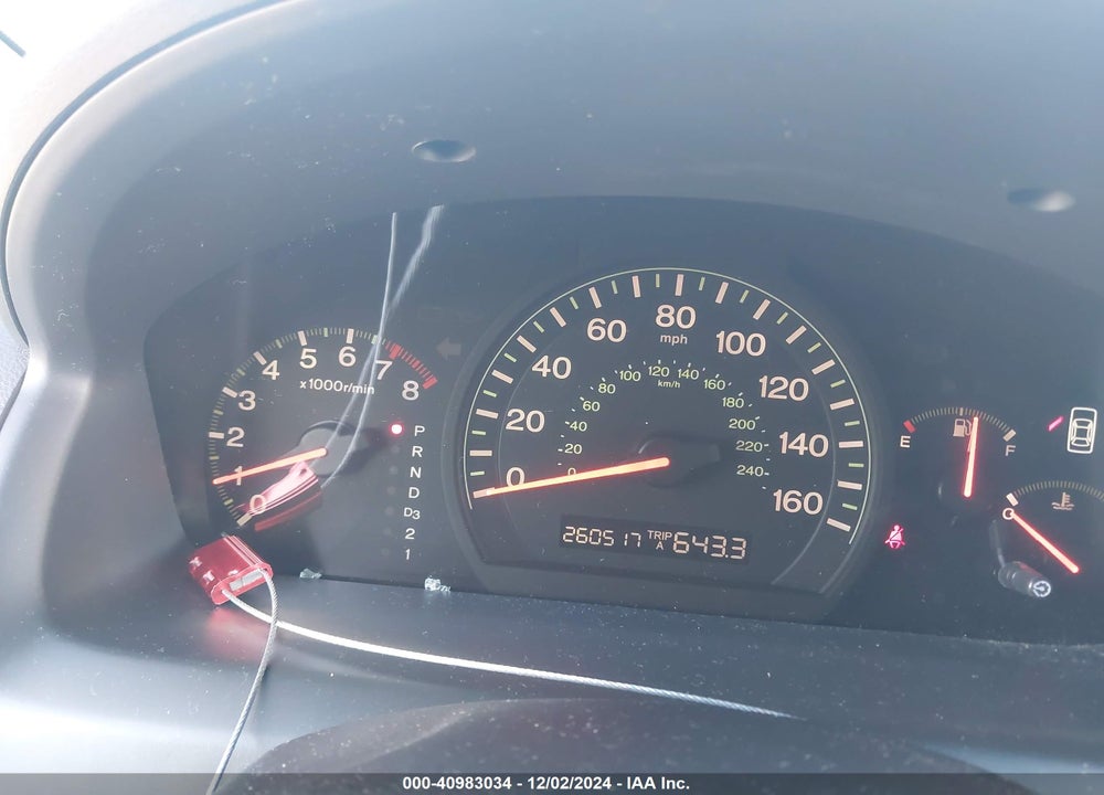 2005 HONDA ACCORD 3.0 EX VIN: 1HGCM66895A062386