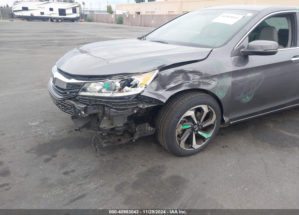 2017 HONDA ACCORD EX-L V6 VIN: 1HGCR3F83HA033941