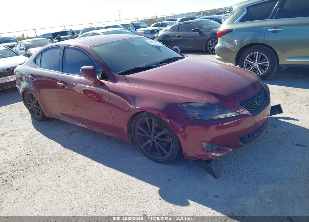 2008 LEXUS IS 250 VIN: JTHBK262882059383