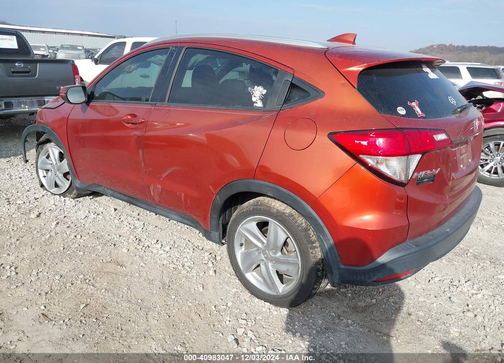 2019 HONDA HR-V EX-L VIN: 3CZRU5H70KM701903