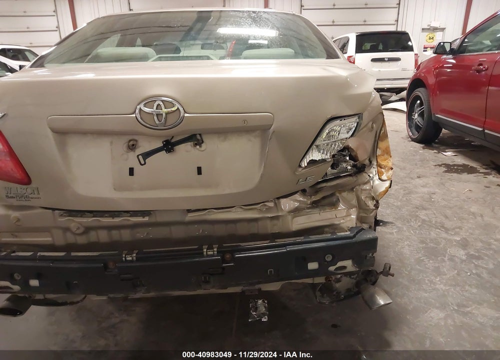 2008 TOYOTA CAMRY LE V6 VIN: 4T1BK46K98U567245