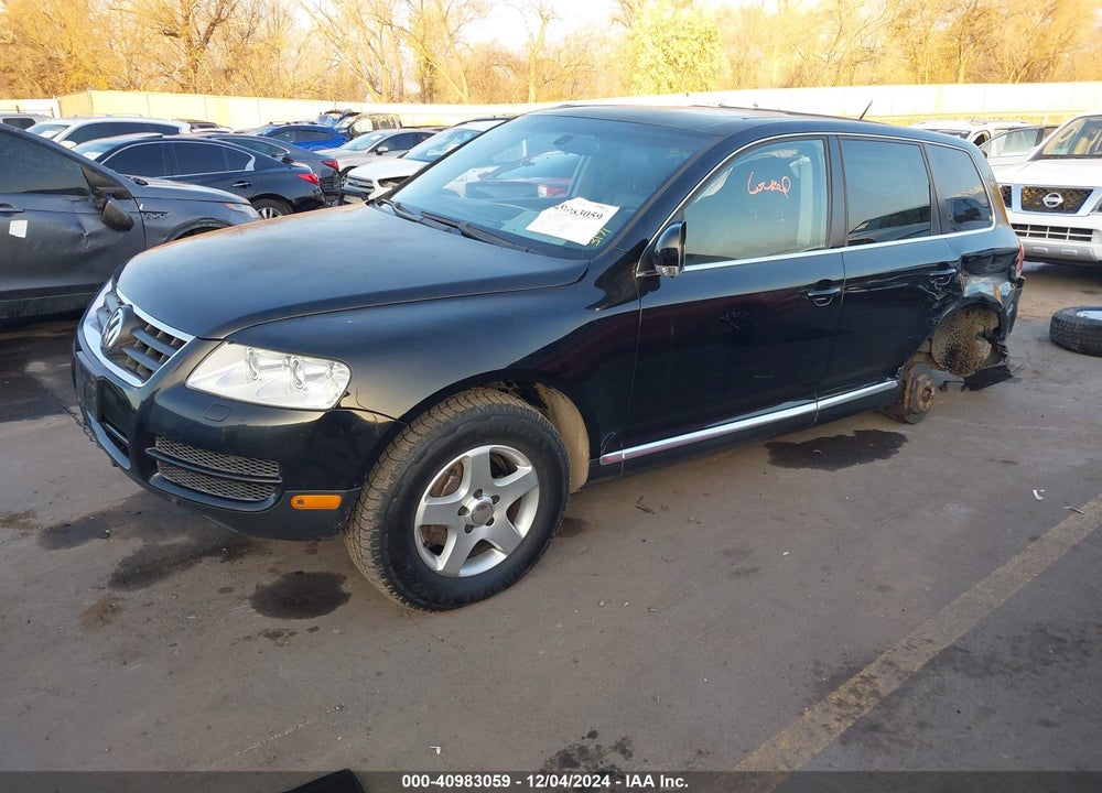 2006 VOLKSWAGEN TOUAREG VIN: WVGZG77L76D007410
