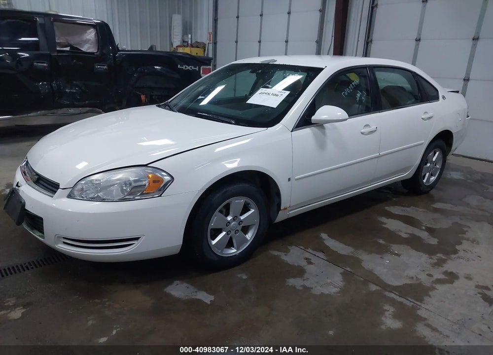 2006 CHEVROLET IMPALA LT VIN: 2G1WT55K269383892