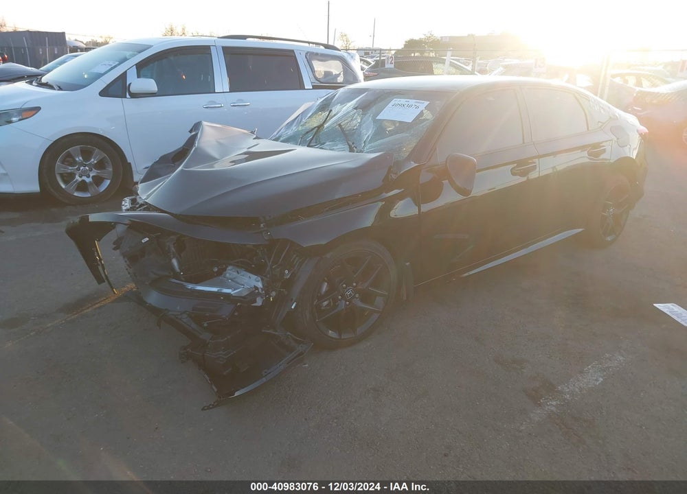 2025 HONDA CIVIC SPORT VIN: 2HGFE2F50SH515347