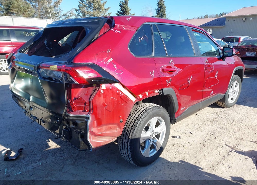2021 TOYOTA RAV4 HYBRID XLE VIN: 2T3R6RFV0MW005875