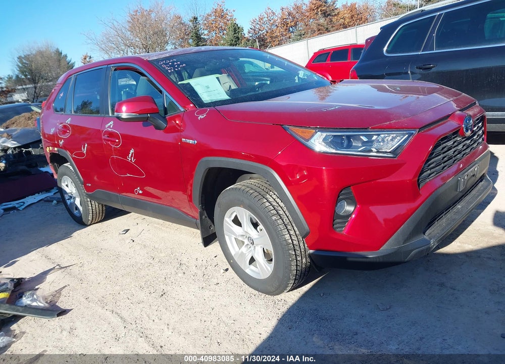 2021 TOYOTA RAV4 HYBRID XLE VIN: 2T3R6RFV0MW005875